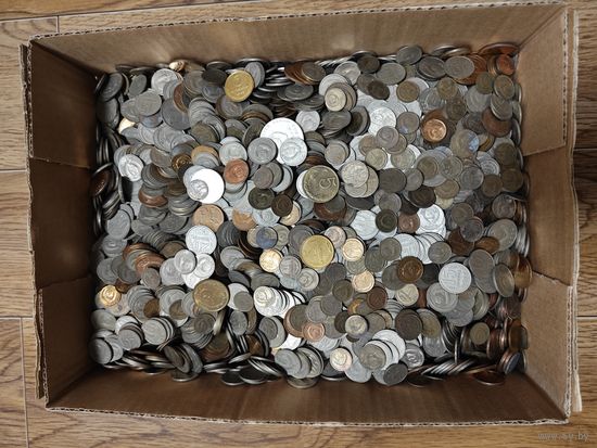 Монеты СССР 8кг. с рубля