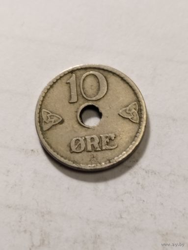 Норвегия 10 оре 1927