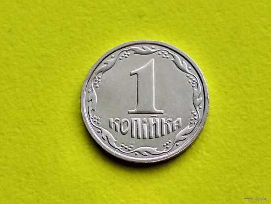 Украина. 1 копейка 2001. (2).