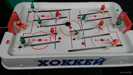 Хоккей настольный, игра