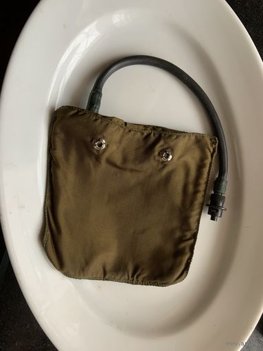 Уже редкая декомпрессионная надувная подушечка для затылочной части мягкого шлема для комплекта под ЗШ-3.