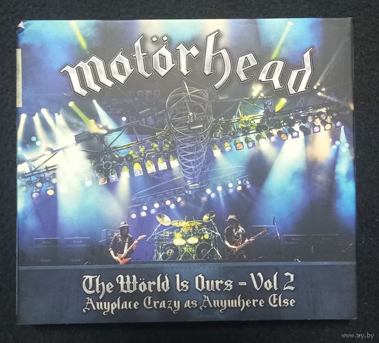 CD,(EC) Motorhead – The World Is Ours - Vol 2 (Anyplace Crazy As Anywhere Else) (2CD+DVD)