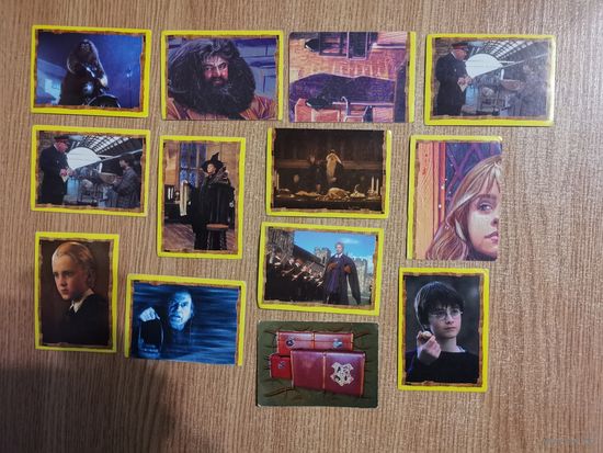 Наклейки Гарри Поттер и философский камень/ Цена указана за все / Harry Potter Panini Панини
