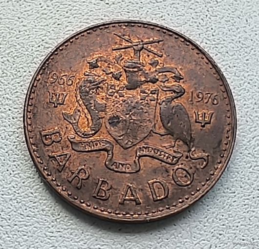 Барбадос 1 цент, 1976 10 лет Независимости 3-14-48