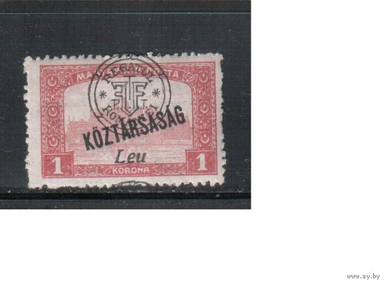 Румыния-1919(Мих.58) *  , 1-я мировая война, Оккупация Венгрии, Надп.