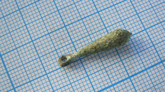 Привеска древняя. Бронза, литье.