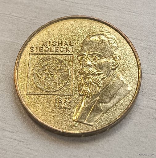 2 злотых 2001 год, "Польские путешественники - Михал Седлецкий (1873-1940)"