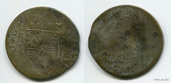 Испания. 2 реала (172?, серебро)