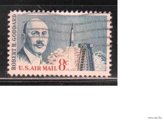 США-1964, (Мих.866) , гаш. , Личности,Ракета(одиночка)
