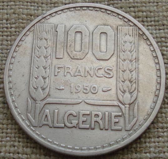 100 франков 1950 Алжир