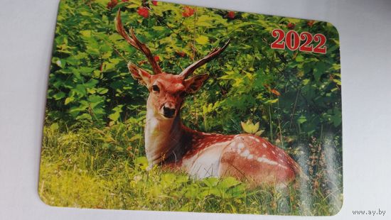 Календарик. Олененок. 2022 год.
