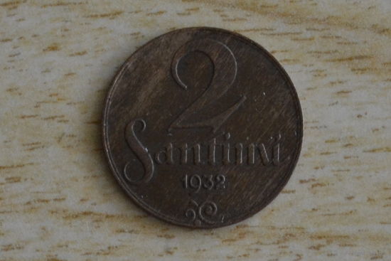 Латвия 2 сантима 1932