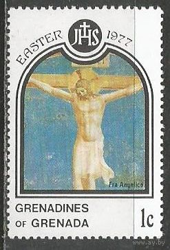 Гренада Гренадины. Пасха. 1977г. Mi#226.