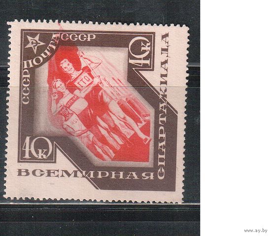СССР-1935, (Заг.415),  * , Спорт, Спартакиада
