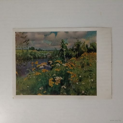 1954г. Худ. Рылов. Полевая рябинка. Чистая