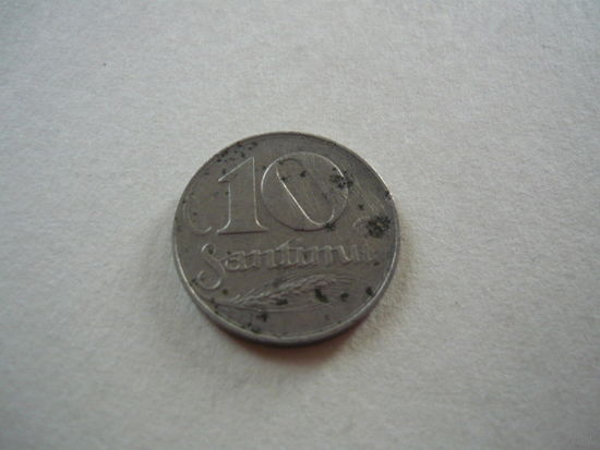 10 сантим 1922