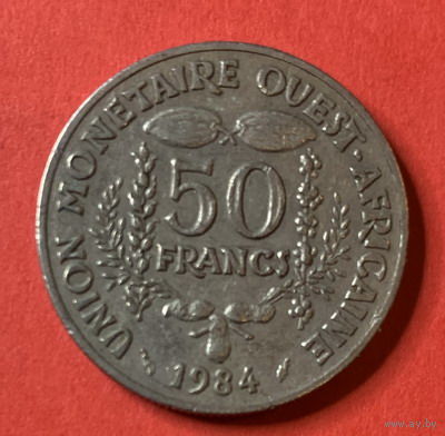 Центральная Африка, 50 франков 1984г.
