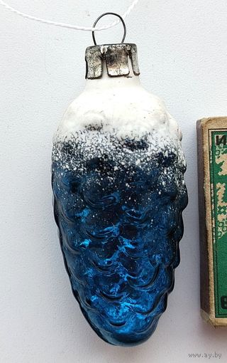 Ёлочная игрушка. Шишка. Н-7.
