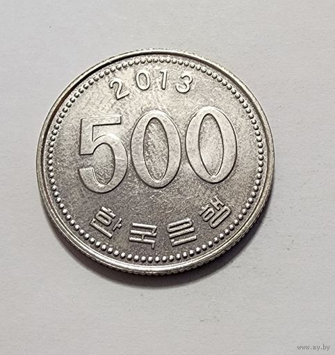 Южная Корея 500 вон, 2013