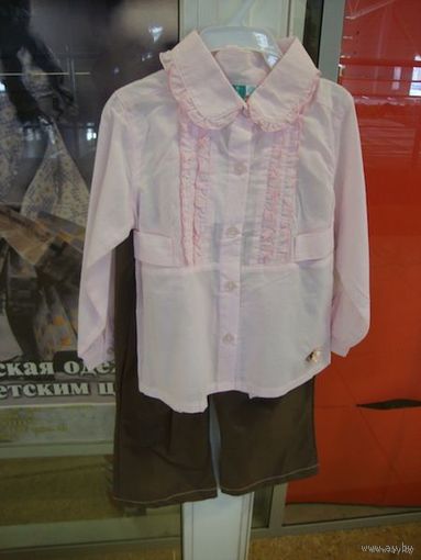 Костюм для девочки, размеры на 2-4 года, хлопок 100%, высокое качество!