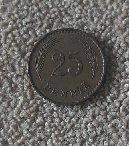 Финляндия 25 пенни, 1942