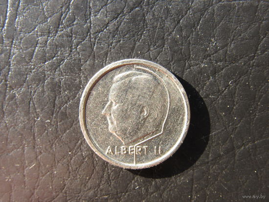 Бельгия. 1 франк.1995. С 20 копеек. Распродажа коллекции. Смотрите другие лоты.