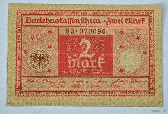 1920 год  Германия 2