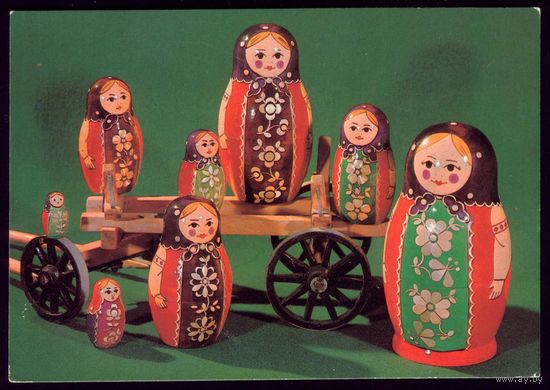 1979 год В.Тужиков Матрёшки чист
