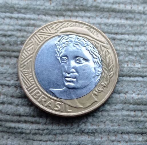 Werty71 Бразилия 1 реал 2009 Биметалл
