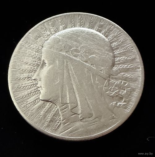 5 злотых 1932 г. Польша. Ядвига. Серебро