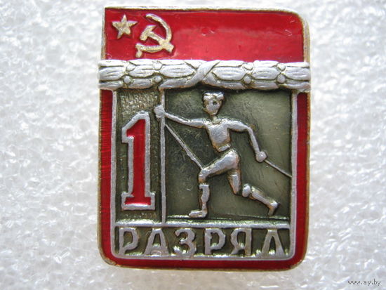 Лыжный спорт, 1 разряд, накладной.