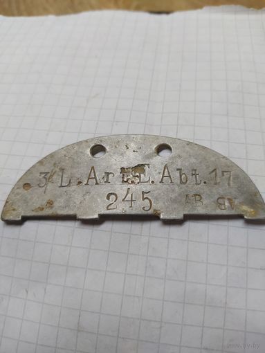 ЖЕТОН Немецкий идентификационный  германия времен Второй мировой войны
