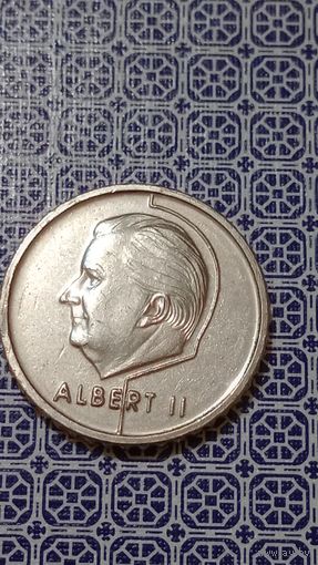 Бельгия 50 франков 1994 фламандская надпись