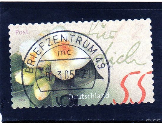 Германия.Ми-2414. Флора. Цветы.Камелии.2004.