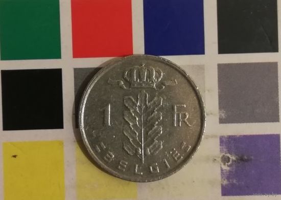 Бельгия 1 франк 1978