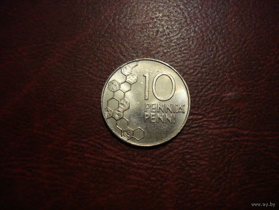 10 пенни 1991 год Финляндия