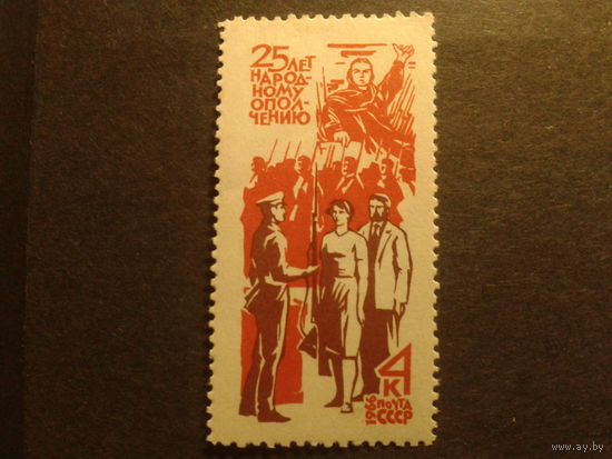 СССР 1966г. Народное ополчение.