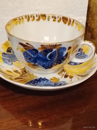 ЧАЙНАЯ ПАРА "ПТИЦА СЧАСТЬЯ"ЛФЗ