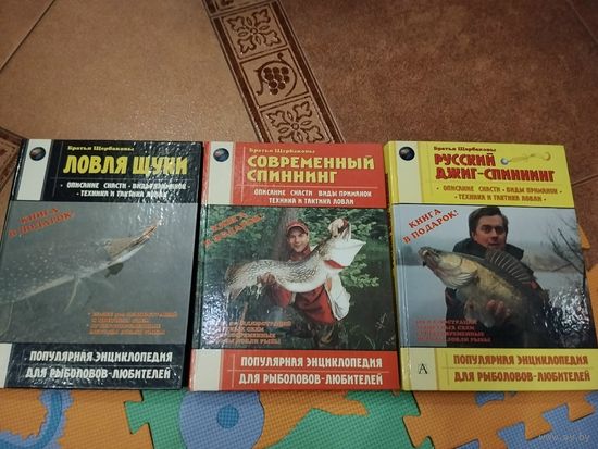 Братья Щербаковы. Крутые энциклопедии по рыбалке. Современный спиннинг. Ловля щуки. Русский джиг-спиннинг.