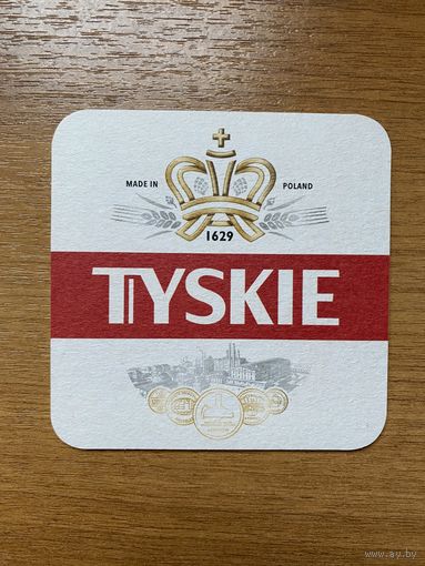 Подставка под пиво Tyskie No 3