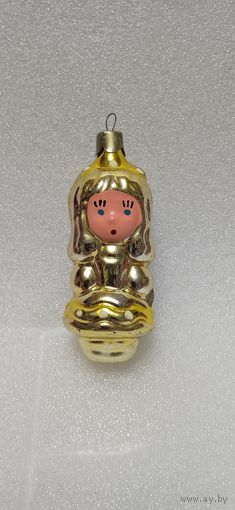 Ёлочная игрушка 14. Мальвина из набора "Золотой ключик"