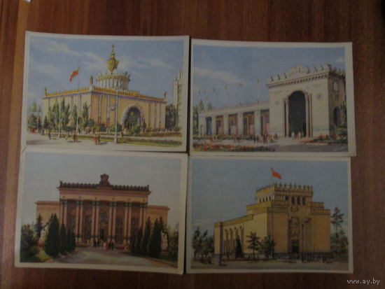 Почтовые открытки.СССР.1954г.Чистые.Цена за шт.
