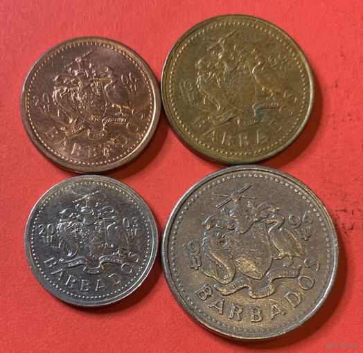 Барбадос 4 монеты