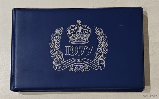 2.BrKS. Великобритания. Колонии.  Альбом Stanley Gibbons. Серебряный юбилей Елизаветы II. 1977 г. 32 полных серий MNH. (+ дополнение).(* - см. описание).