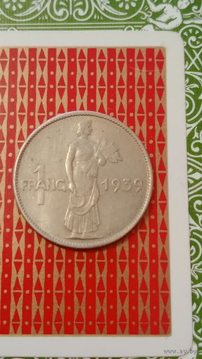 Люксембург 1 франк 1939