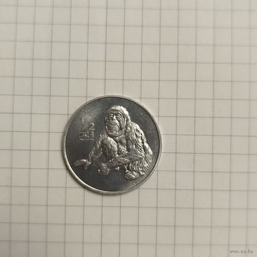 Северная Корея , 2002 Мир животных - Орангутан