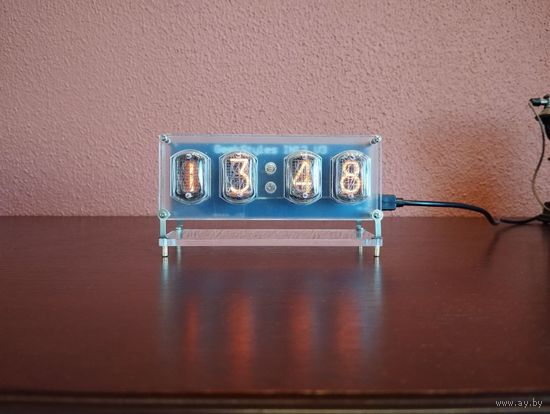 Часы Nixie Tube ГРИ на газоразрядных индикаторах