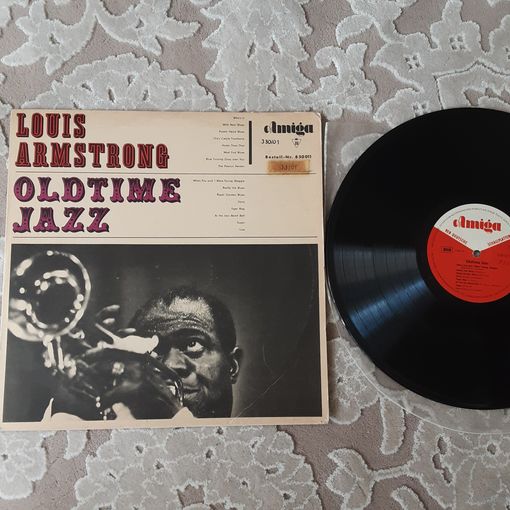 VARIOUS ARTISTS - 1964 - LOUIS ARMSTRONG/OLDTIME JAZZ (GDR) LP