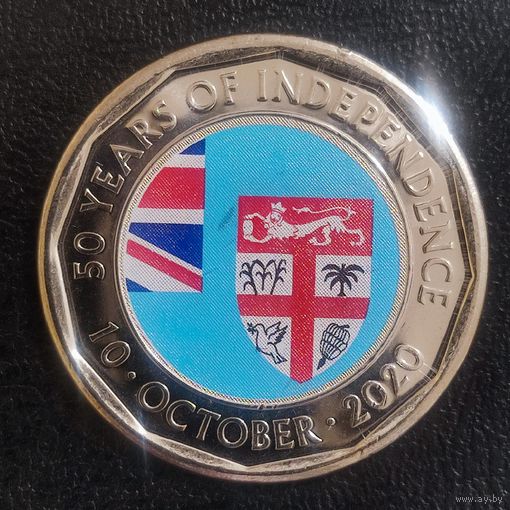 Фиджи 50 центов, 2020 50 лет независимости