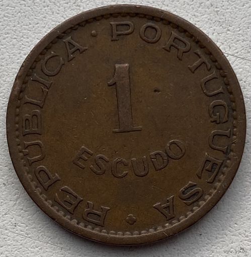 Ангола Португальская 1 эскудо 1963 г.